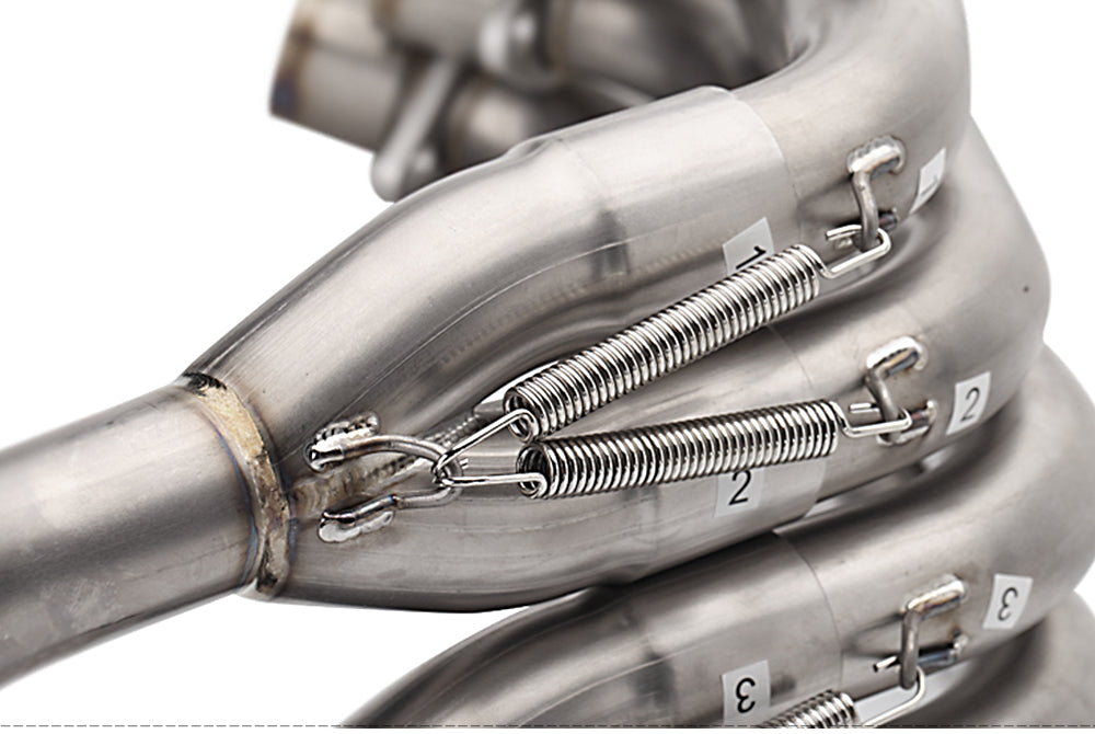 Coletores de titânio artesanais para Honda CB 650R-CBR 650R (2019-2025)