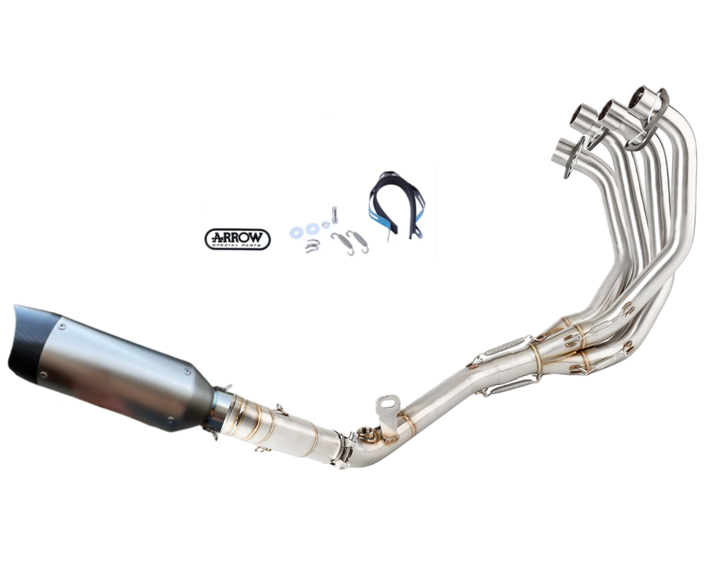 Línea Completa Artesanal Honda CB600F (2007-2013) Acero Inoxidable