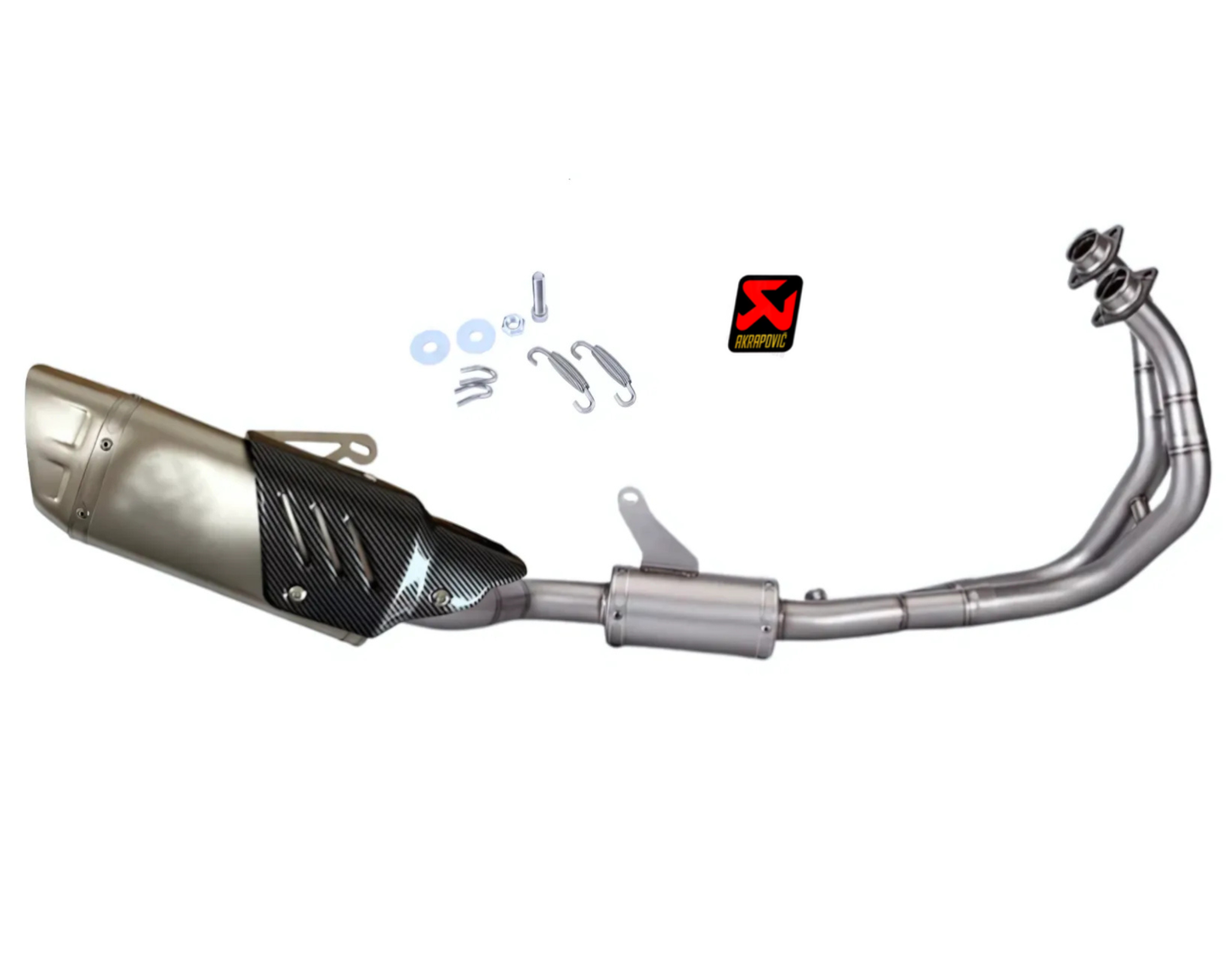 Línea Completa Artesanal Yamaha MT-07/ R7/ Tracer 7/ XSR700 (2014-2026) Acero Inoxidable