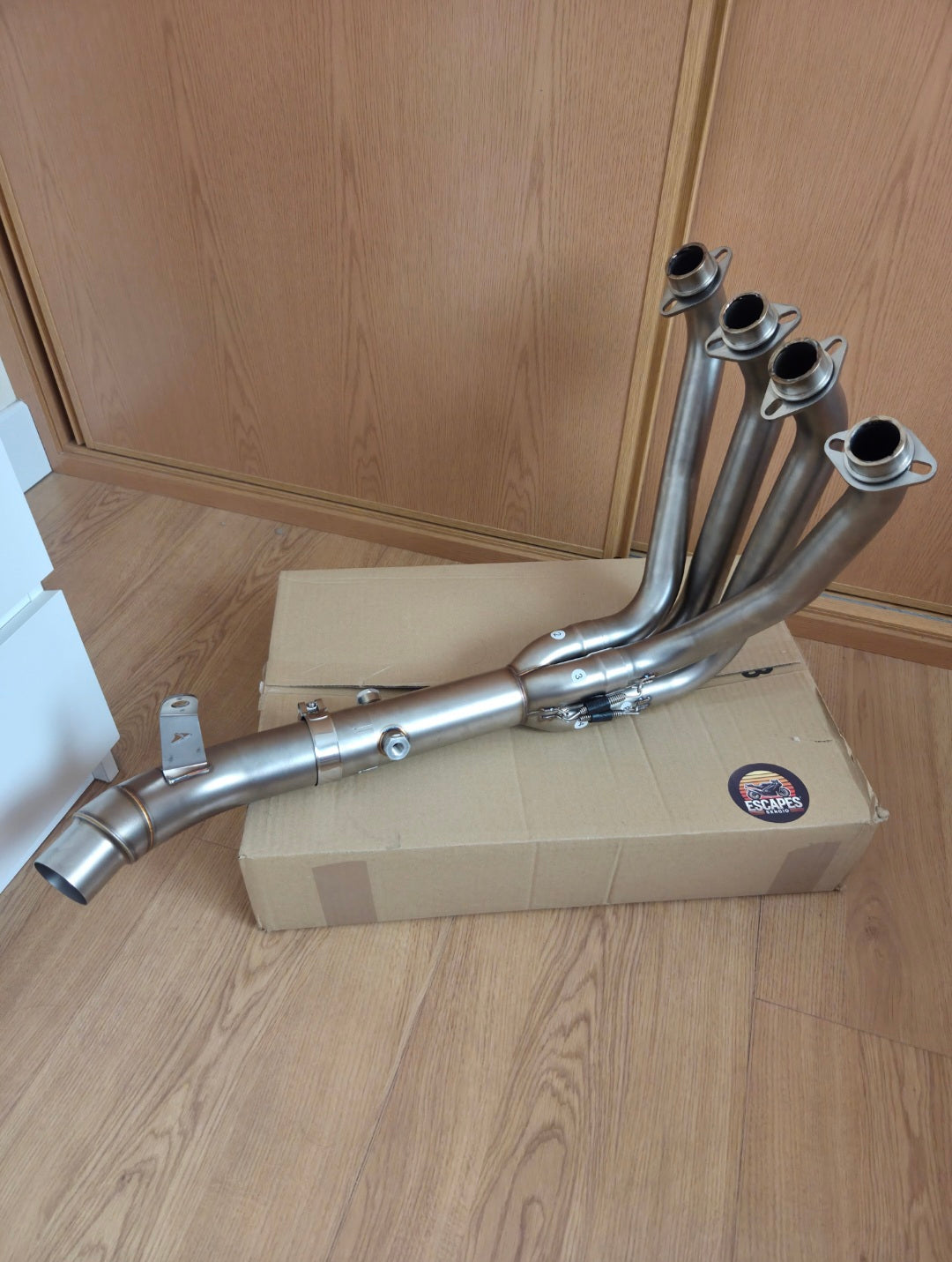 Kawasaki Z900 FULL Handcrafted Stainless Steel Manifolds (2017-2024)