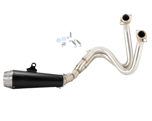 Línea Completa Artesanal Kawasaki Ninja 650/Z650/Versys 650 (2017-2023) Acero Inoxidable