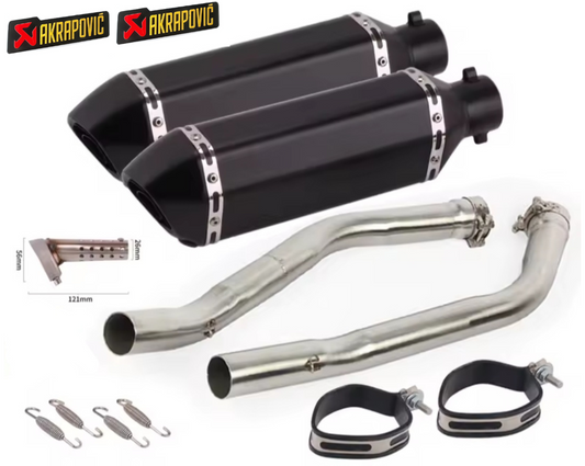 Tramo Final Slip-On Kawasaki ZZR1400 (2006-2017) Acero Inoxidable