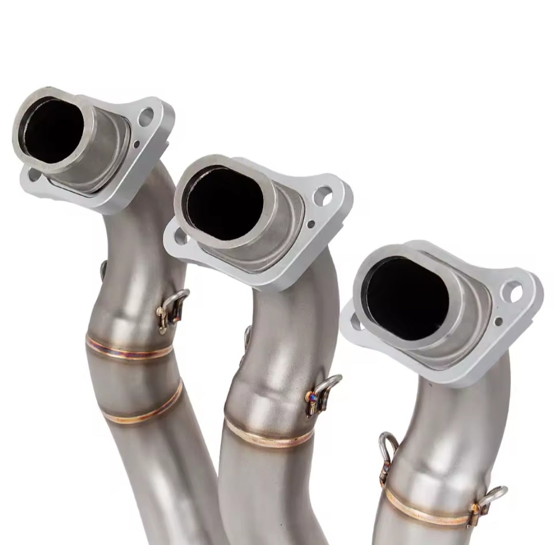 Colectores Artesanales Triumph Street Triple 660 (2017-2025) Acero Inoxidable