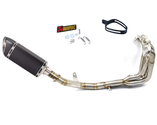 Línea Completa Artesanal Kawasaki Z900 FULL (2017-2025) Acero Inoxidable