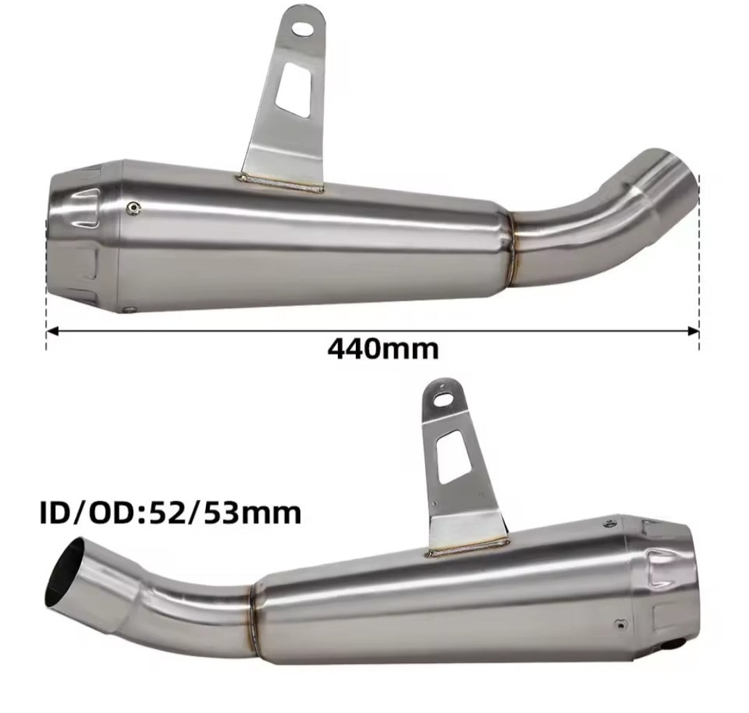 Tramo Final Slip-On Kawasaki Z900 (2017-2025) Acero Inoxidable