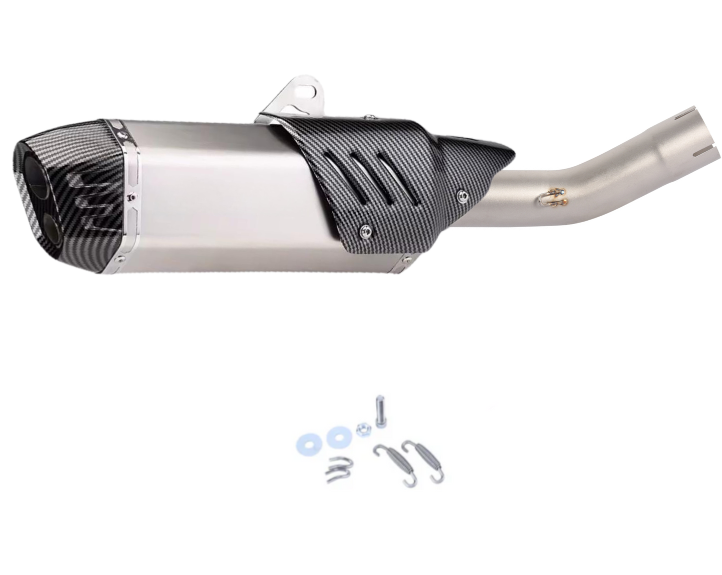Silenciador Slip-On Voge DS800 RALLY (2025-2026) Aço Inoxidável