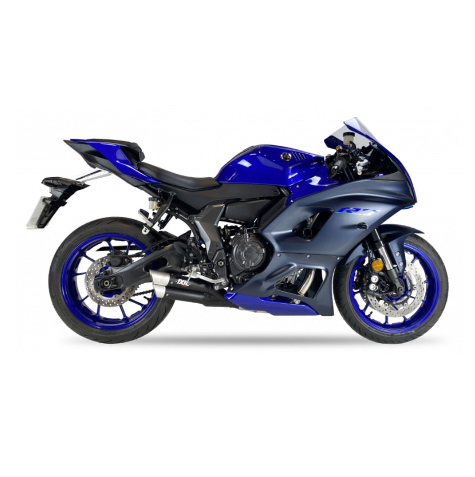 Escape completo IXIL L3XB Homologado YAMAHA YZF R7 (2021-2025) Acero Negro