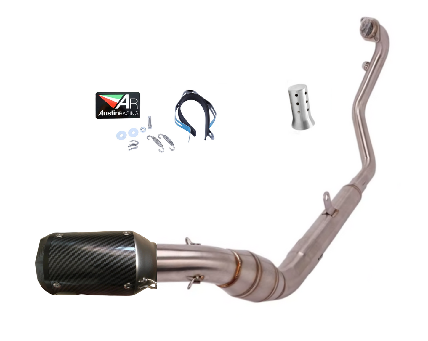 Línea Completa Artesanal CFMoto 300NK (2020-2026) Acero Inoxidable