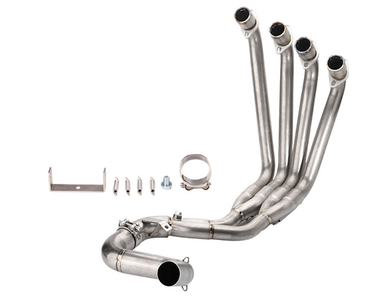 Coletores de titânio artesanais para Honda CB 650R-CBR 650R (2019-2025)