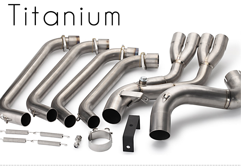 Coletores de titânio artesanais para Honda CB 650R-CBR 650R (2019-2025)