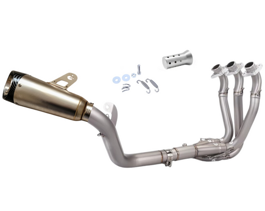 Línea Completa Artesanal Triumph Street Triple 765 (2023-2025) Acero Inoxidable