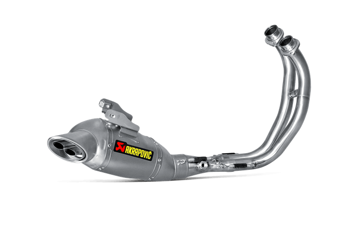 Linha completa homologada Akrapovic Titanium Yamaha MT-07 (2014-2016)