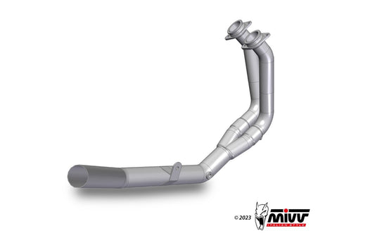 Coletores de aço inoxidável Mivv não aprovados para a Honda CB 750 Hornet 23-24.