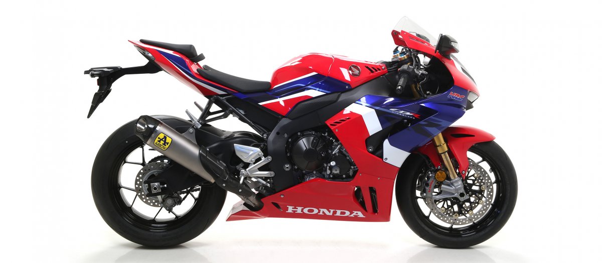 Escape completo ARROW Works no homologado en titanio con colectores en titanio para HONDA CBR 1000 RR 20-23