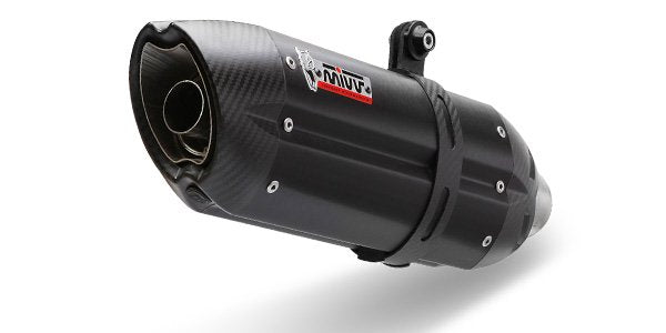 Escape aprovado pela Mivv SUONO em aço preto para HONDA CB 500 F 19-24