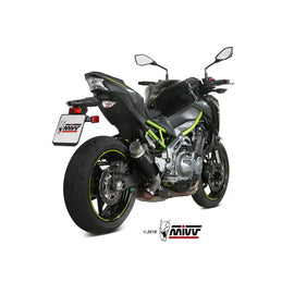 Escape homologado Mivv GP PRO en Acero negro para KAWASAKI Z 900 A2 17-25
