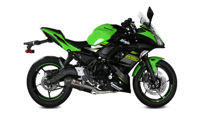 Escape completo homologado Mivv OVAL en Carbono para Kawasaki Ninja 650 17-23 | Z 650 17-23