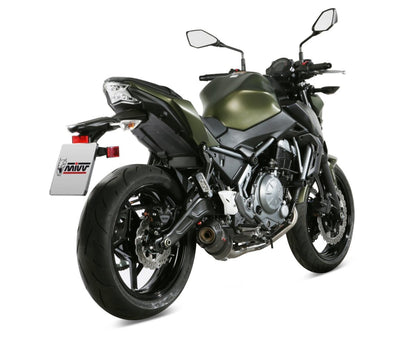 Escape completo homologado Mivv OVAL en Carbono para Kawasaki Ninja 650 17-23 | Z 650 17-23