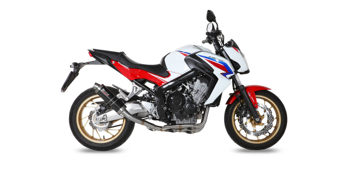 Escape completo homologado Mivv GP en Carbono para Honda CB 650 / F 14-18