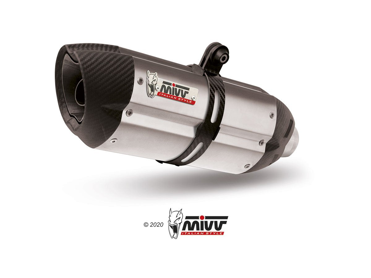 Escape homologado Mivv Suono en Acero inox. para BMW R Nine T 14-20