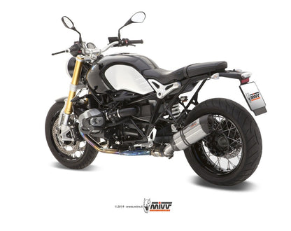Escape homologado Mivv Suono en Acero inox. para BMW R Nine T 14-20