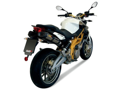 Escape homologado Mivv Suono en Acero inox. para Aprilia Shiver 750 / GT 08-16
