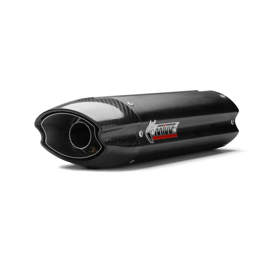 Escape homologado Mivv Suono en Acero negro para Aprilia Shiver 750 / GT 08-16
