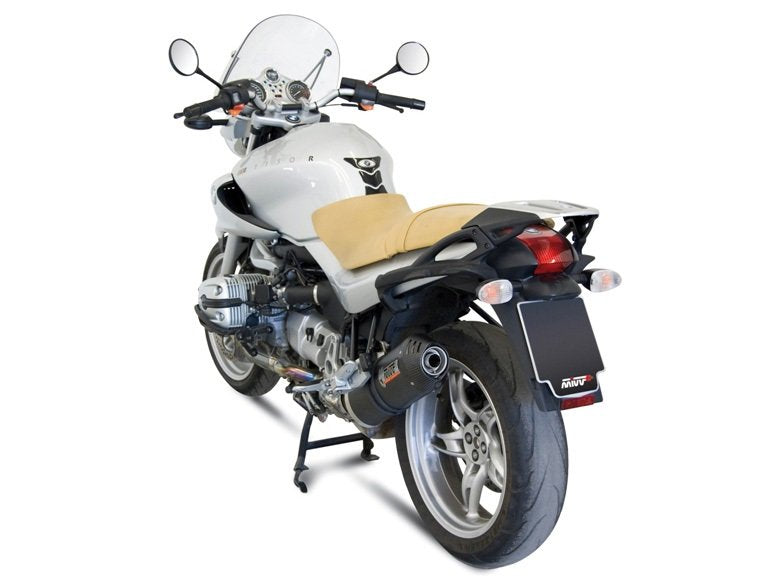 Escape homologado Mivv OVAL en Carbono para BMW R 1150 R - vista 2