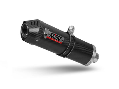 Escape homologado Mivv OVAL en Carbono para BMW R 1150 R - vista 1