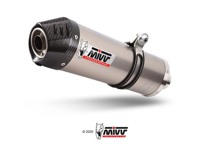 Escape homologado Mivv OVAL en Titanio para BMW R 1200 GS 04-07 | R 1200 GS Adventure 04-07