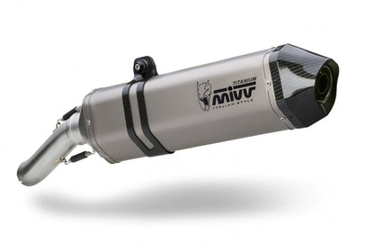Escape homologado Mivv Speed Edge en Titanio para BMW R 1200 GS 08-09 | R 1200 GS Adventure 08-09