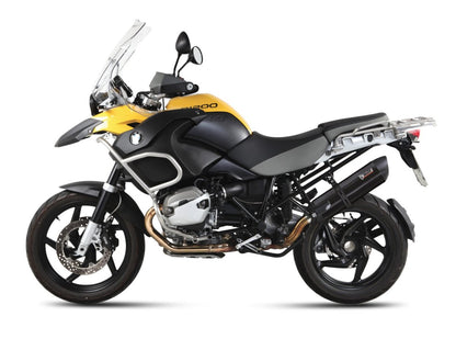 Escape homologado Mivv Suono en Acero negro para BMW R 1200 GS 10-12 | R 1200 GS Adventure 10-12
