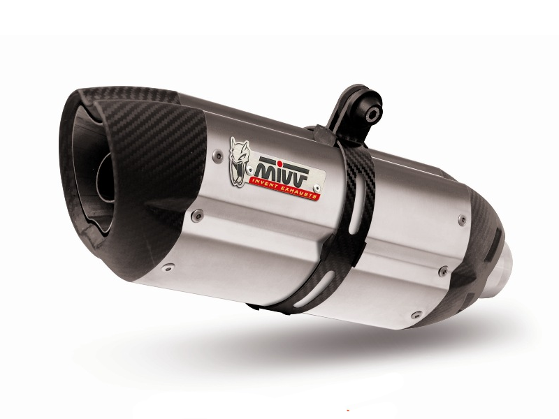 Escape homologado Mivv Suono en Acero inox. para BMW R 1200 R 08-10