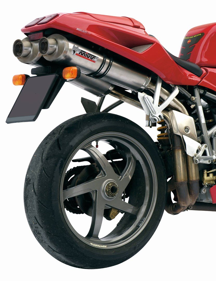 Escape homologado Mivv OVAL en Titanio para Ducati 916 94-98 | 748 94-03 | 996 94-01 | 998 94-01