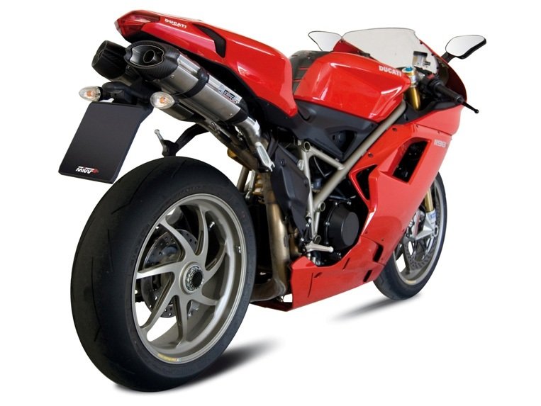 Escape homologado Mivv Suono en Acero inox. para Ducati 1098 07-11 | 848 07-13 | 1198 R / S / SP 09-12