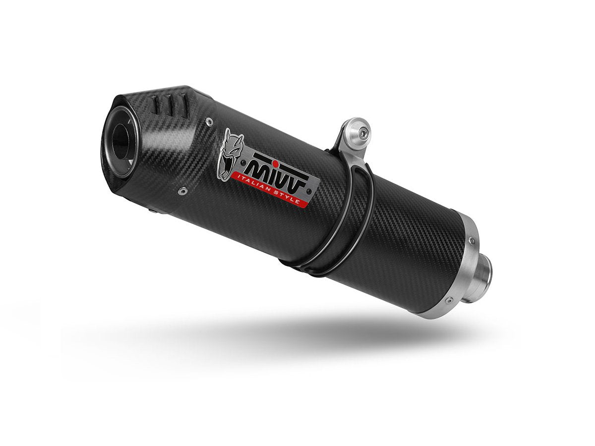 Escape homologado Mivv OVAL en Carbono para Honda XL 125 V Varadero - vista 3