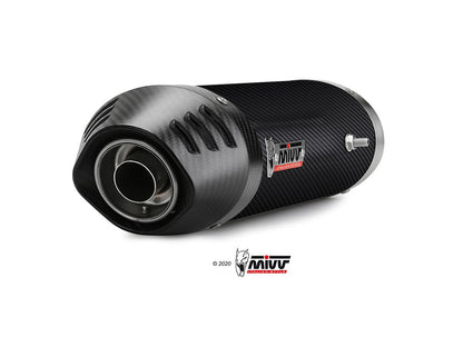 Escape homologado Mivv OVAL en Carbono para Honda CBR 600 RR 03-04