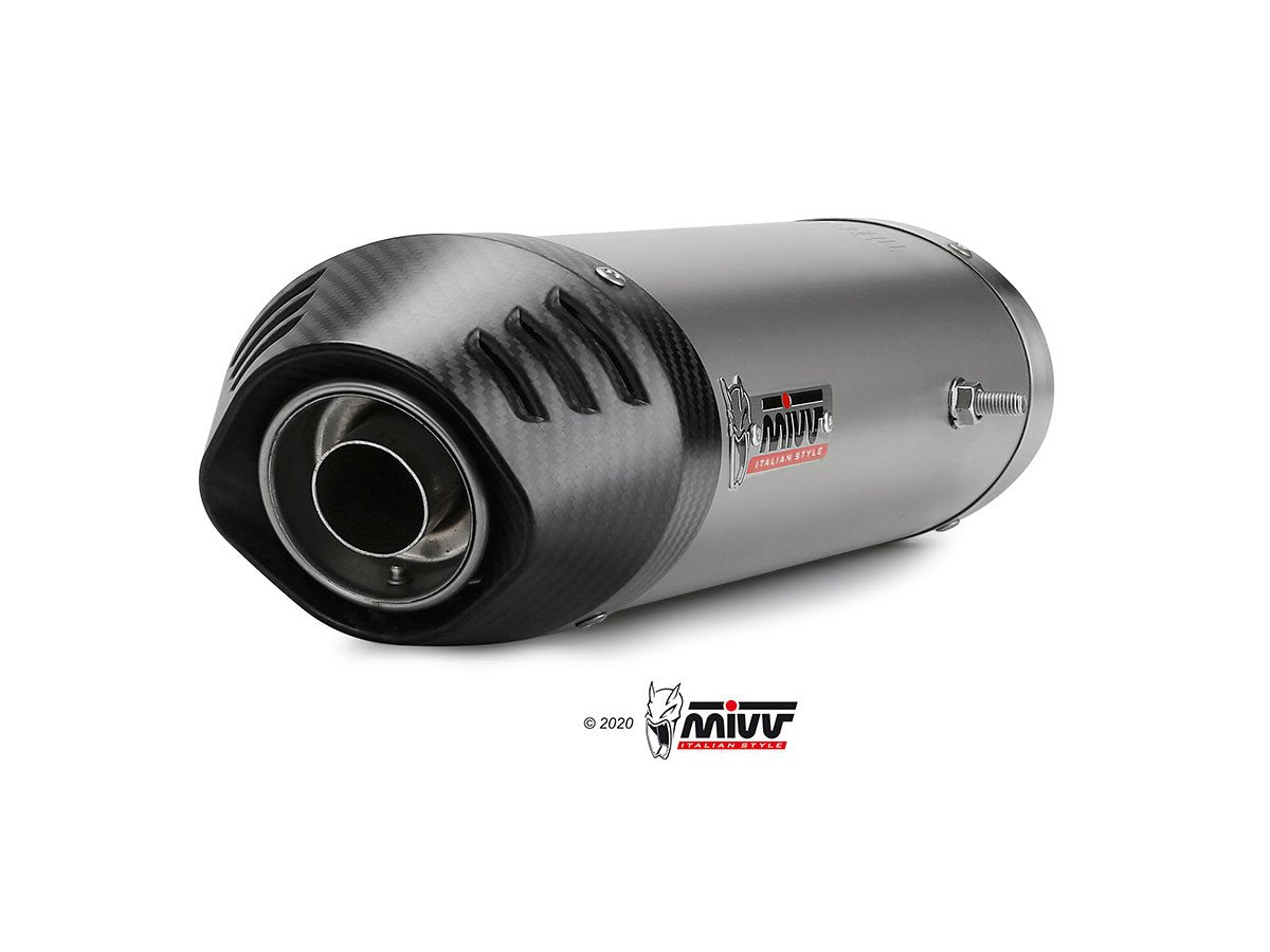 Escape homologado Mivv OVAL en Titanio para Honda CBR 600 RR 03-04