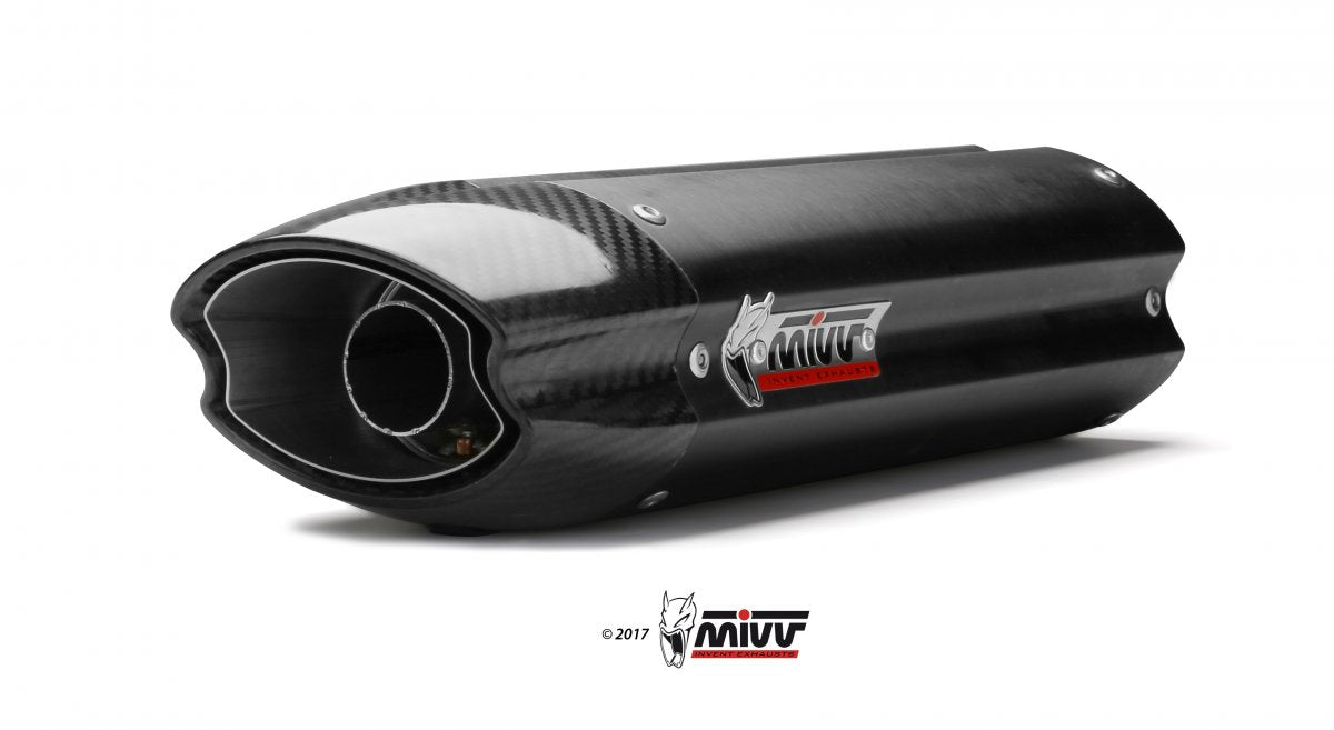 Escape homologado Mivv SUONO en Acero negro para HONDA CBR 600 RR 05-06