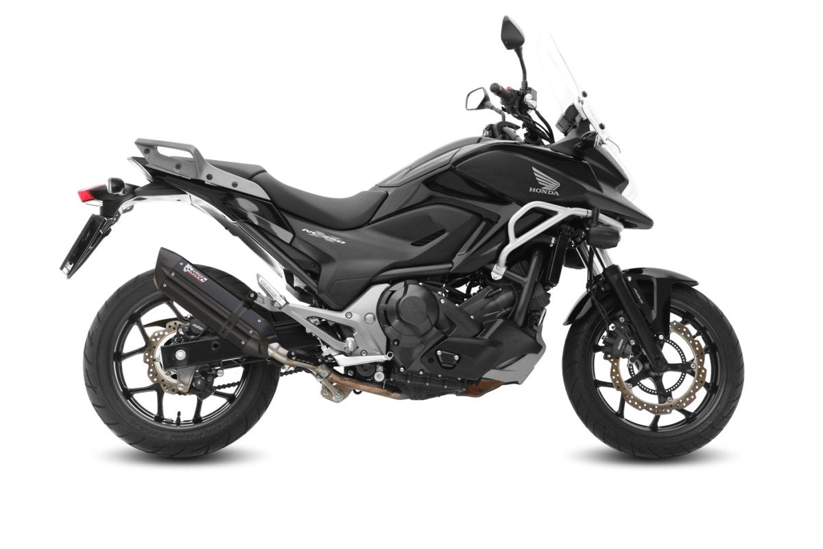 Escape homologado Mivv Suono en Acero negro para Honda