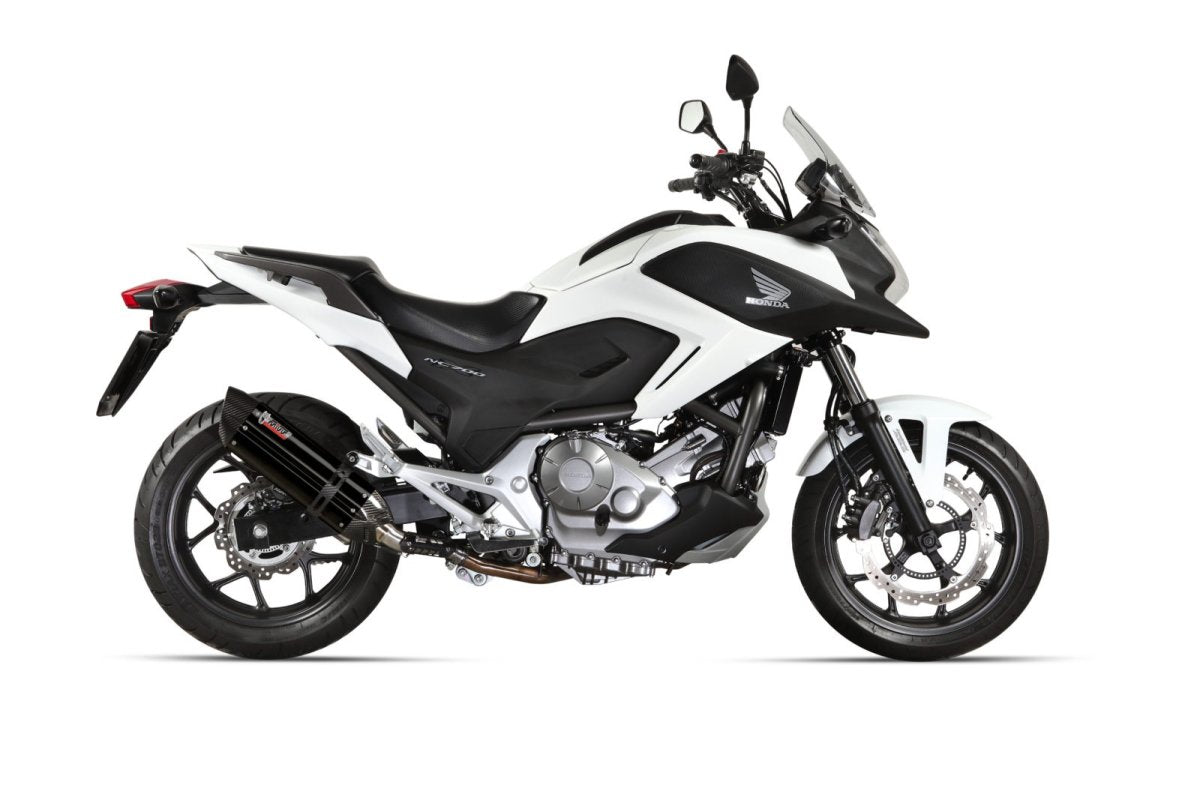 Escape homologado Mivv Suono en Acero negro para Honda