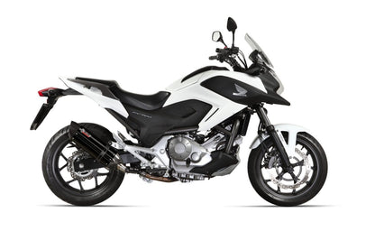 Escape homologado Mivv Suono en Acero negro para Honda