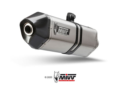 Escape homologado Mivv Speed Edge en Acero inox. para Honda Crossrunner 800 15-20