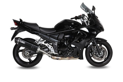 Escape homologado Mivv Speed Edge en Acero negro para Suzuki GSF 1250 Bandit 07-16 | GSX 1250 FA 09-16