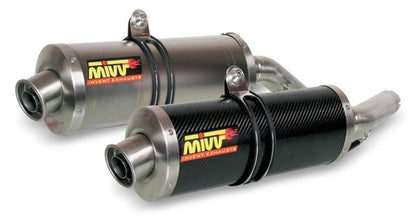 Escape Mivv OVAL Carbono Kawasaki ZX-7R - vista 1