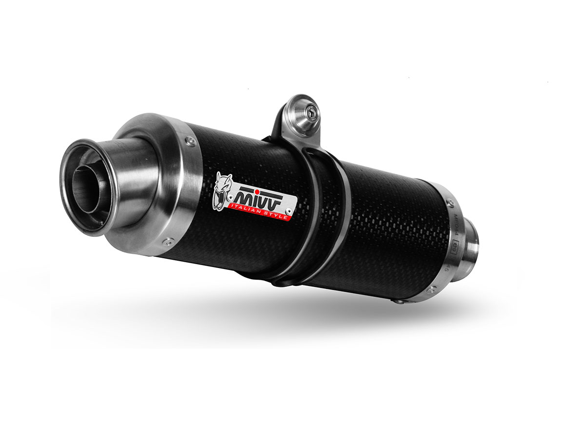 Escape homologado Mivv GP en Carbono para Kawasaki Z 1000 / R 07-09