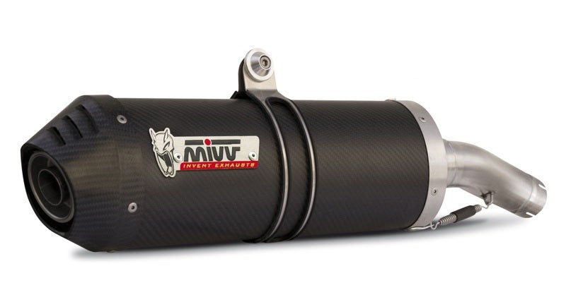 Escape homologado Mivv OVAL en Carbono para Suzuki GSF 650 Bandit 05-06