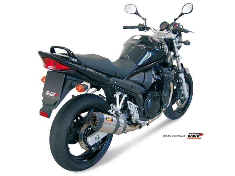 Escape homologado Mivv Suono en Acero inox. para Suzuki GSF 650 Bandit 05-06