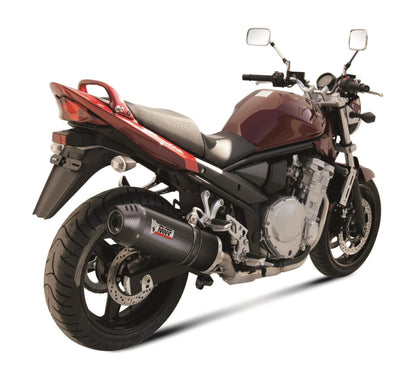 Escape homologado Mivv OVAL en Carbono para Suzuki GSF 650 Bandit 07-15 | GSX 650 F 08-15