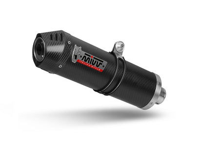 Escape homologado Mivv OVAL en Carbono para Suzuki GSF 650 Bandit 07-15 | GSX 650 F 08-15